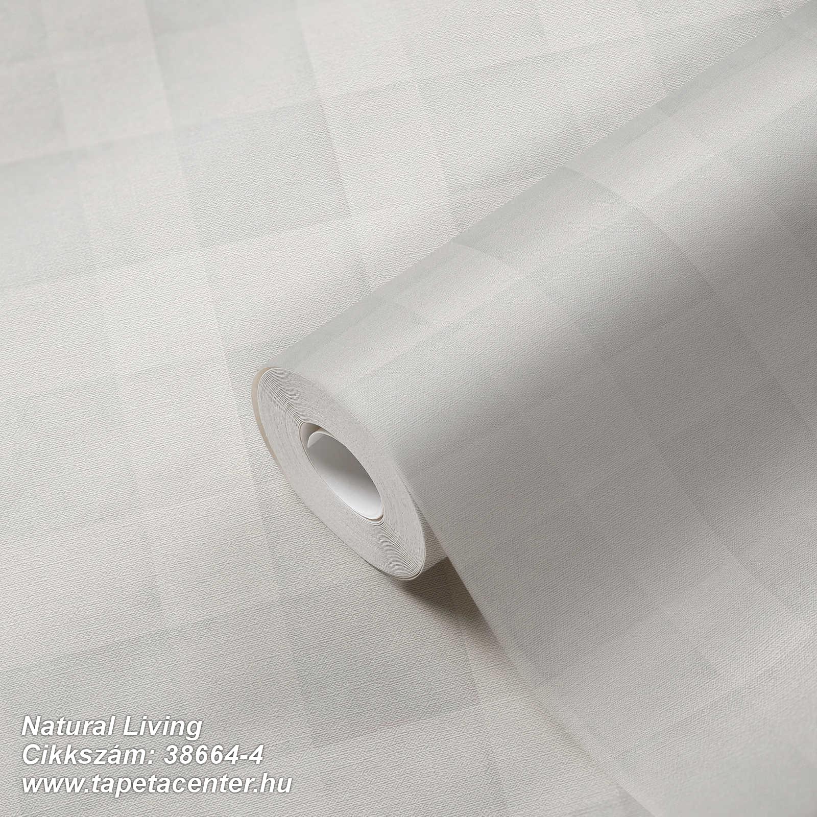 Geometriai mintás,kockás,retro,textil hatású,textilmintás,szürke,lemosható,vlies tapéta 